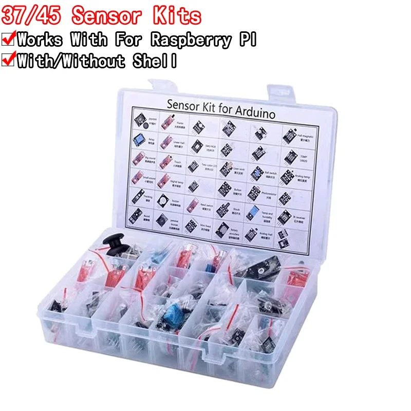 Arduino 45 in 1 Sensoren Module Starter Kit besser als 37in1 Sensor – Bild 3