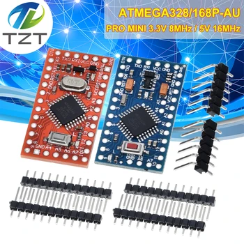 ATMEGA328P Pro Mini 328 Mini ATMEGA328 5 V/16 MHz ATMEGA328 3,3 V 8 MHz für TZTrduino