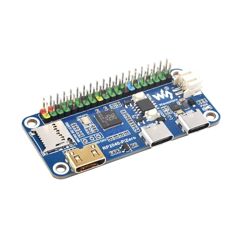 RP2040-Pi Null Entwicklung Board 16 MB Flash Typ-C GPIO Mini HDMI-kompatibel Port TF Slot Basis auf Raspberry