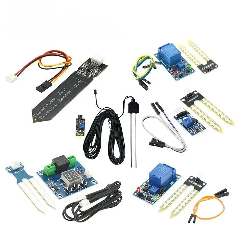 Kapazitiver Bodenfeuchtesensor-Bausatz mit Relaismodul – Bild 5