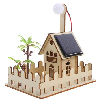 Solar Garten Licht Wissenschaft Kit DIY Lampe Modell Physik Experiment Projekt Bildungsbedarf Kinder STEM