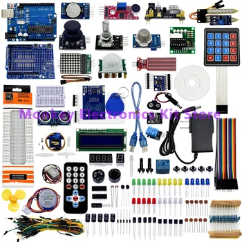 Das Umfangreichste Lernset für Arduino Uno-R3 Board Programmierprojekt DIY Elektronik-Labor Smart Kit