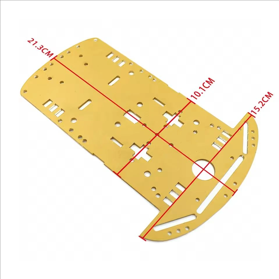 Intelligentes Auto-Chassis 2WD 2-Rad-Auto-Bodenplatte 4WD – Bild 3