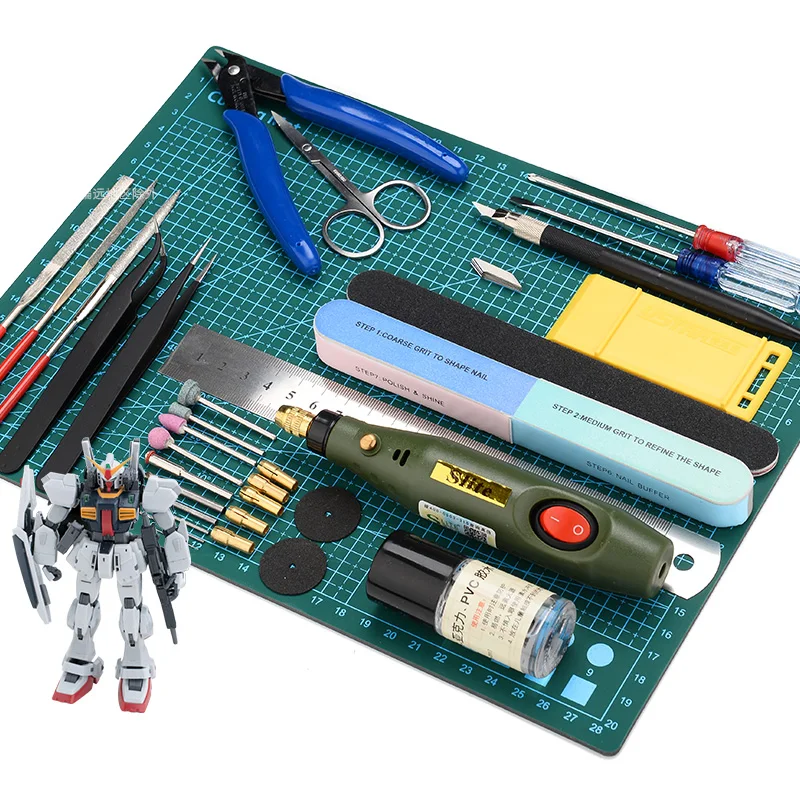 DIY Modellbau-Werkzeugset Professionelles Hobby-Bausatz für Gundam Auto Roboter Konstruktion