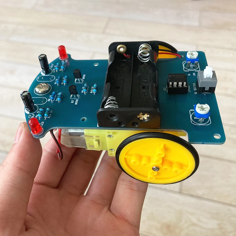 D2-1 Smart Roboter Auto Kits Intelligente Tracking Linie Auto – Bild 2