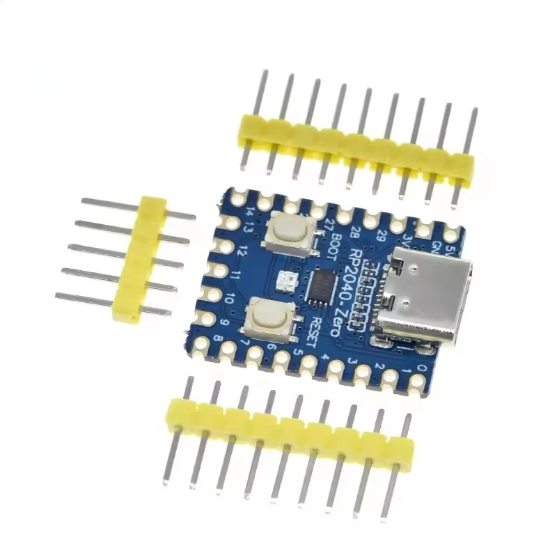 RP2040-Zero Mini-Entwicklungsboard Dual-Core Cortex-M0+ RP2040 Mikrocontroller mit 2 MB Flash, kompatibel