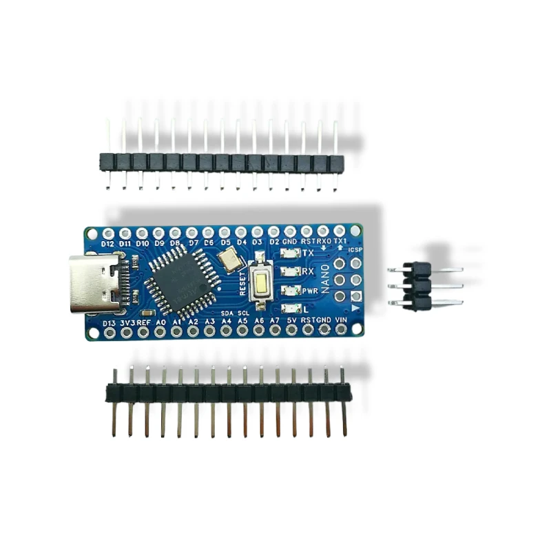 Arduino Nano 3.0 Kompatibles Entwicklungsboard -Typ-C-ATmega328PB MCU, CH340C Treiber, Ersatzmodell
