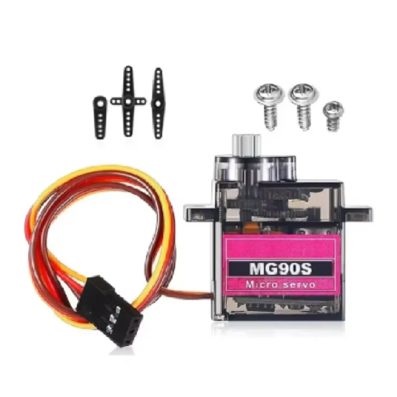 MG90S Servo Vollmetallgetriebe 9g SG90 Verbesserte Version 1/2/4/10/20/50 Stück Mini-Servos für RC-Helikopter