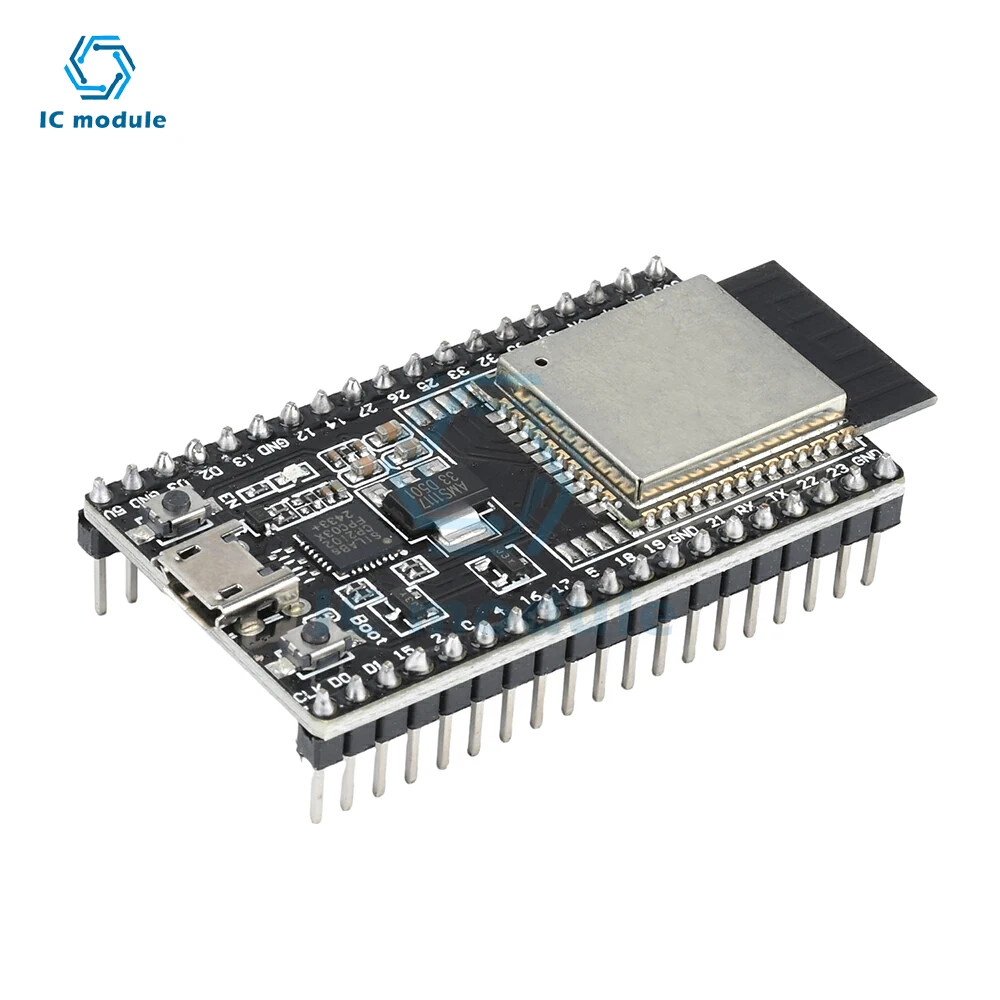 ESP32-DevKitC-32E Entwicklungsboard-Modul ESP-32E 4 MB CP2102 – Bild 4