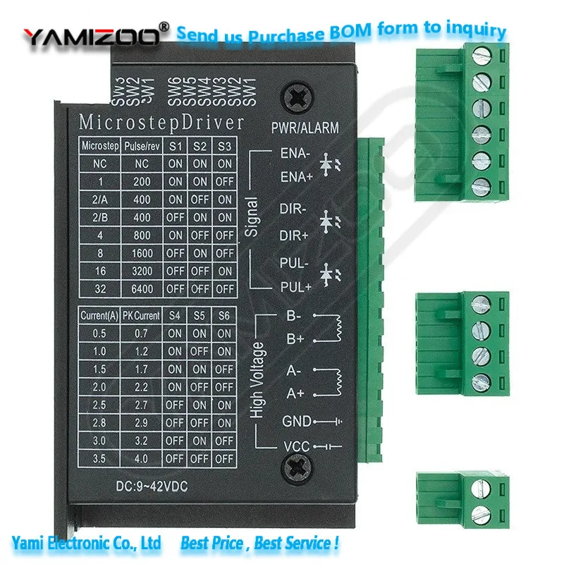 Schritt treiber tb6600 23 nema 34 42/57/86 nema17 4a DC9-40V – Bild 2