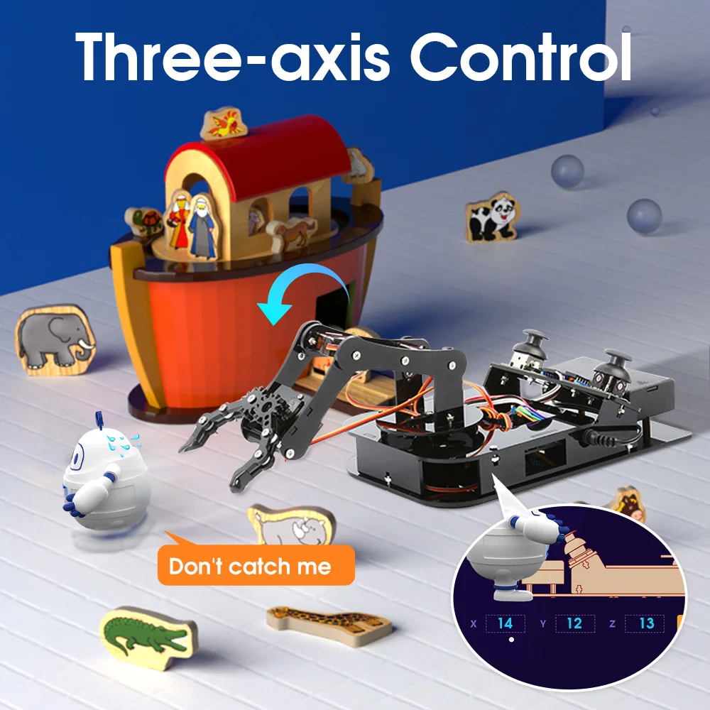 ACEBOTT ESP32 4 DOF Roboterarm Lernset WLAN Elektronische Komponenten – Bild 5