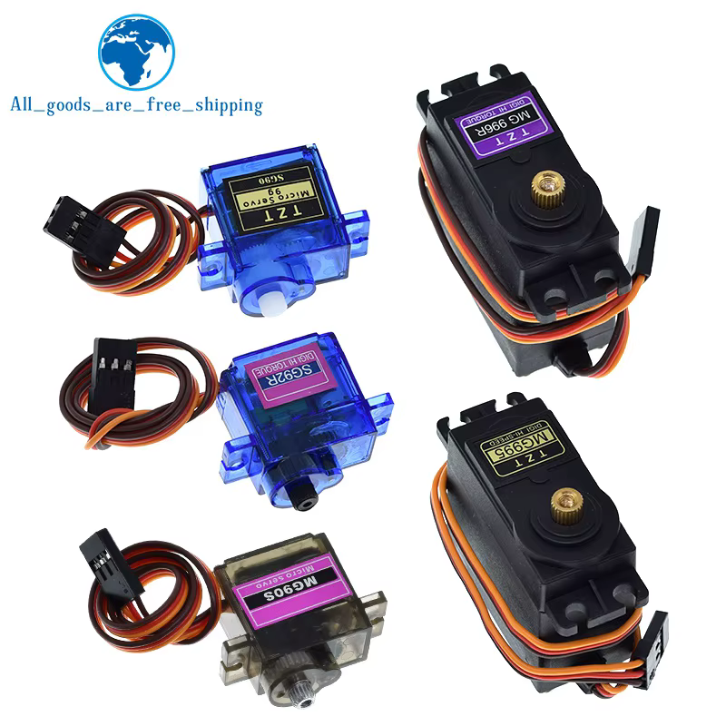 SG90 SG92R MG90S MG995 MG996 Servo Metallgetriebe-Modul für Arduino – Bild 5