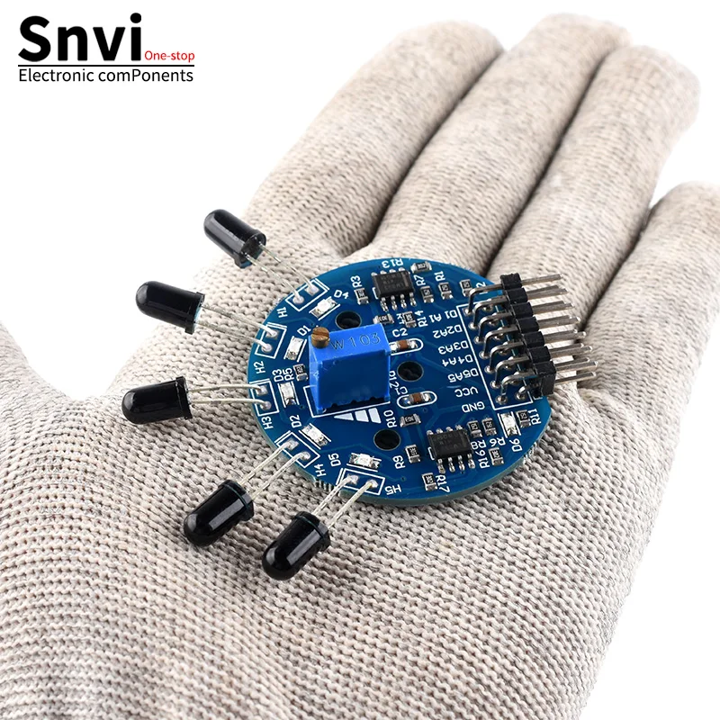 5-Kanal-Flammensensormodul, analoger und digitaler Doppelausgang – Bild 2