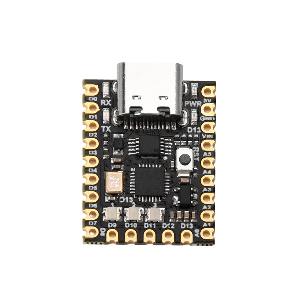 Nano V3 Atmega328P CH340 Mikrocontroller-Kernplatine, verbessertes – Bild 5