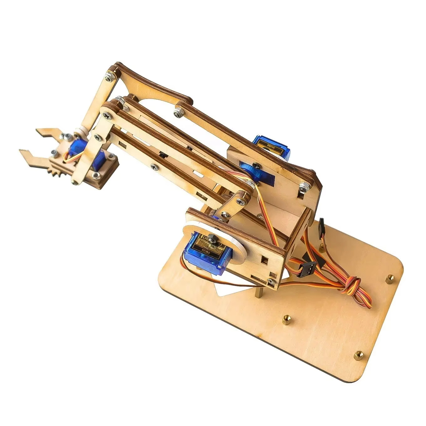 4 DOF Demontage Acryl mechanische Arm Roboter Manipulator Klaue – Bild 2