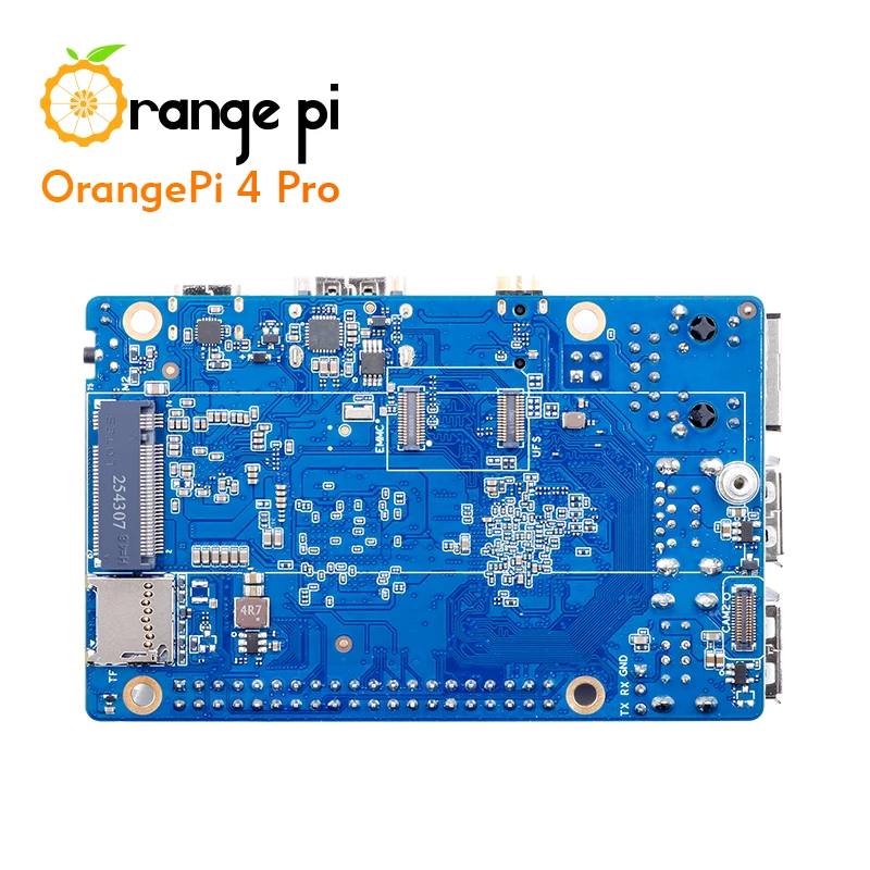 Orange Pi 4 Pro 12GB Einplatinen-Computer + 5V3A Typ-C Netzteil – Bild 2