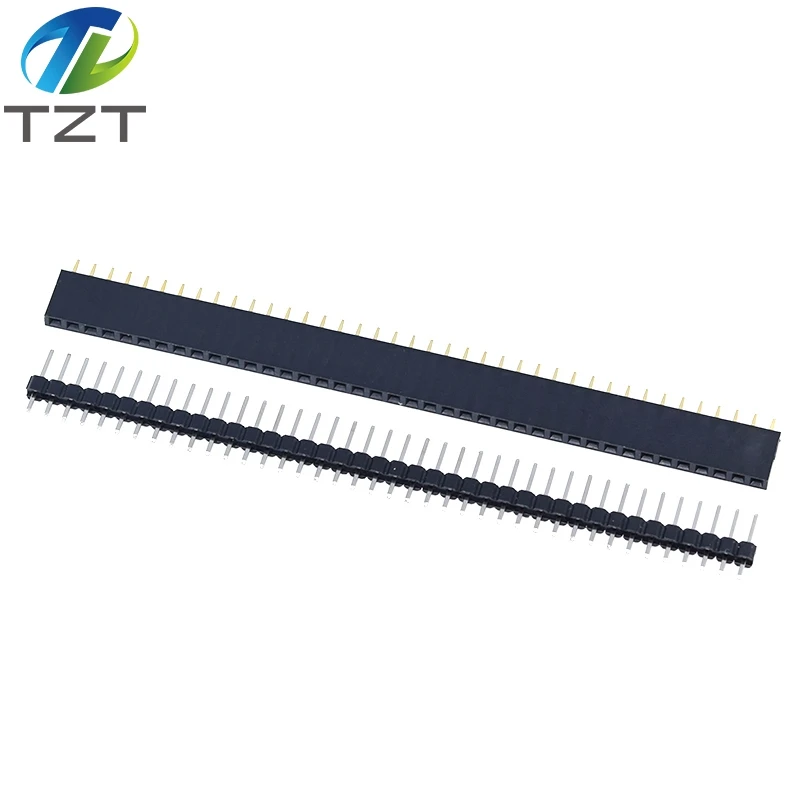 10 Paar 40 Pin 1x40 einreihige männliche und weibliche 2,54 (20 Stück) – Bild 6