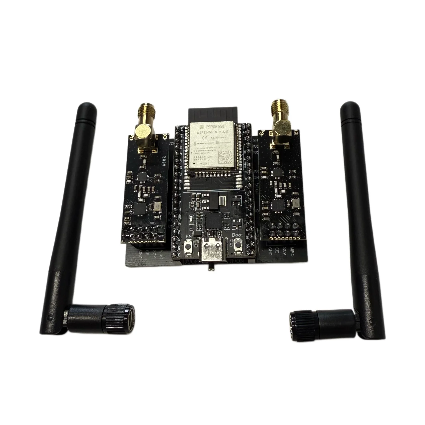 Entwicklungsboard ESP32 DevKitC + NRF24L01 PA LNA Version 1.2 2,4GHz Modul mit Unterstützung