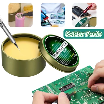 Lötpaste Flussmittel 100g/500g/30g Harzpaste Lötfüllstoff für die Reparatur von elektronischen Leiterplatten