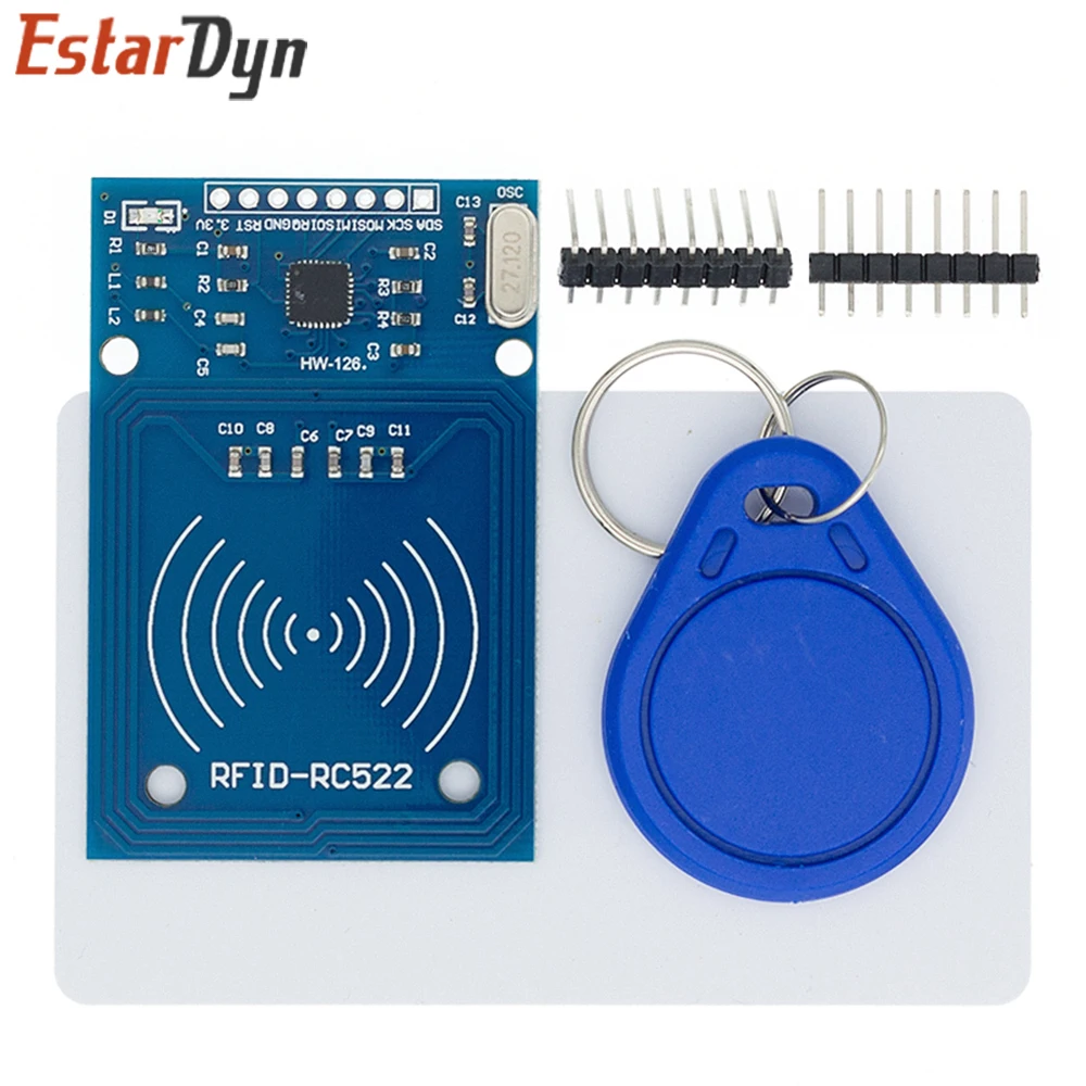 Estardyn MFRC522 RC522 13,56MHz RFID-Modul SPI Lesegerät – Bild 2
