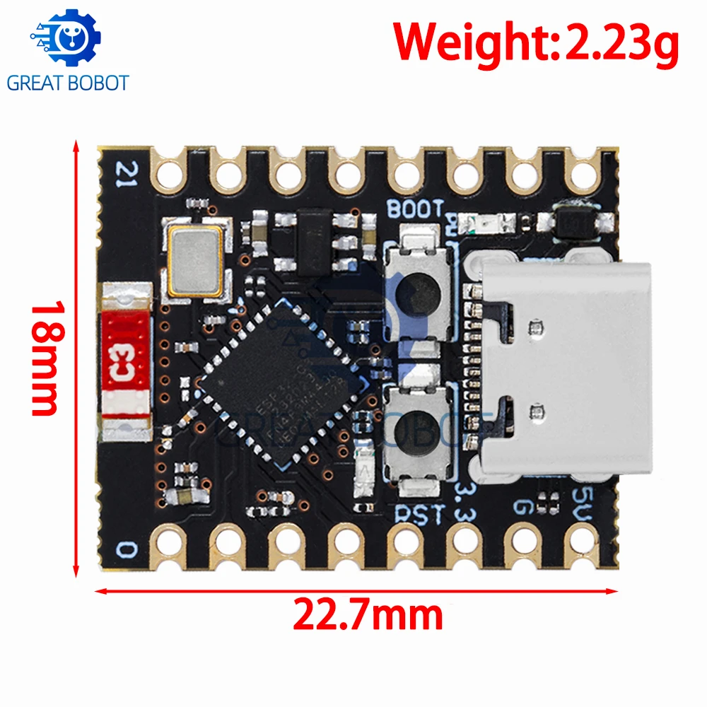 Bs ESP32-C3 entwicklungs board esp32 supermini entwicklungs board – Bild 2