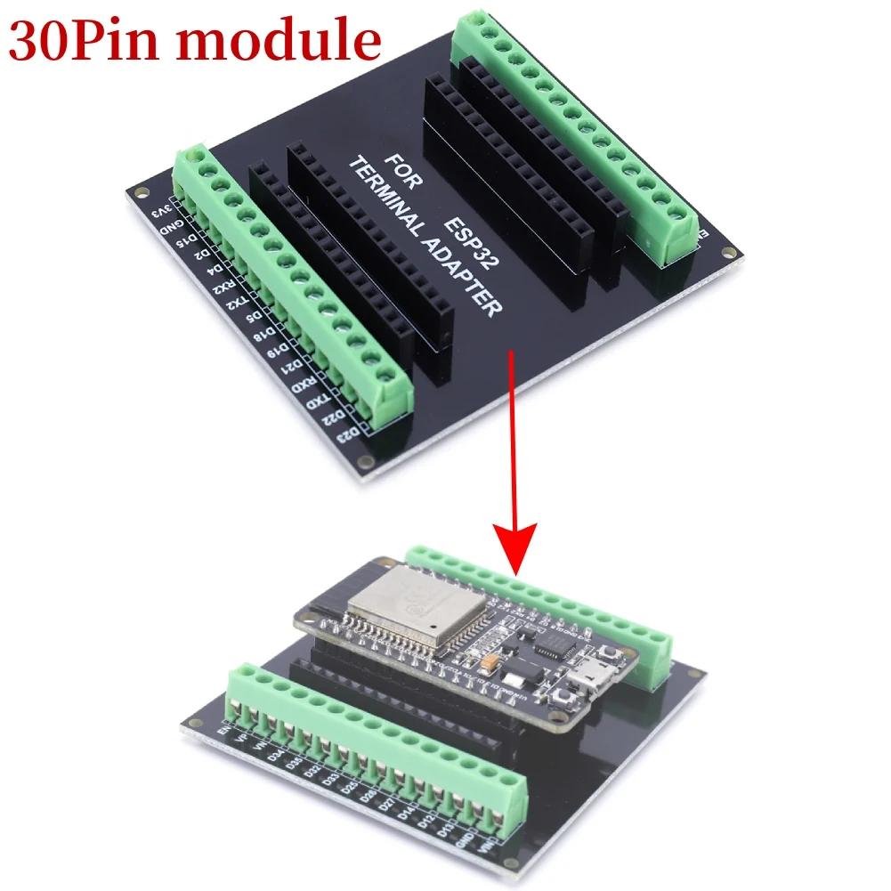 ESP32 32D Entwicklungsboard / Modul Drahtloses WiFi-Bluetooth-Modul Ultra-Niedriger Stromverbrauch Dual-Core