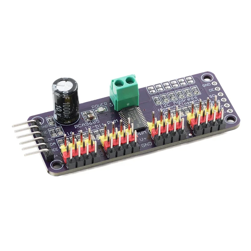 16-Kanal 12-Bit PWM Servo-Treiber - I2C-Schnittstelle - PCA9685 – Bild 5