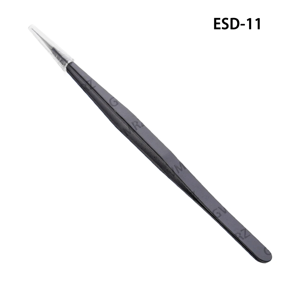 Pinzette ESD-10 ESD-11 ESD-14 Antistatisch für DIY-Projekte & Elektronik-Reparaturen Präzisionsmontage ESD-12