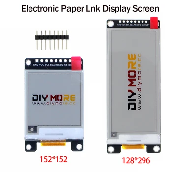 E-Paper E-Ink Displaymodul 128*296 152*152 SSD1680 Treiberchip SPI-Schnittstelle DC2.2‑3.7V
