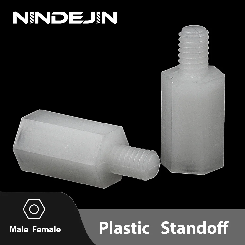 Nylon Hex Standoff Spacer M2 M 2,5 M3 M4 Männlich-weibliche Kunststoff Standoff Abstand Schraube für Säule PCB