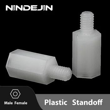 Nylon Hex Standoff Spacer M2 M 2,5 M3 M4 Männlich-weibliche Kunststoff Standoff Abstand Schraube für Säule PCB