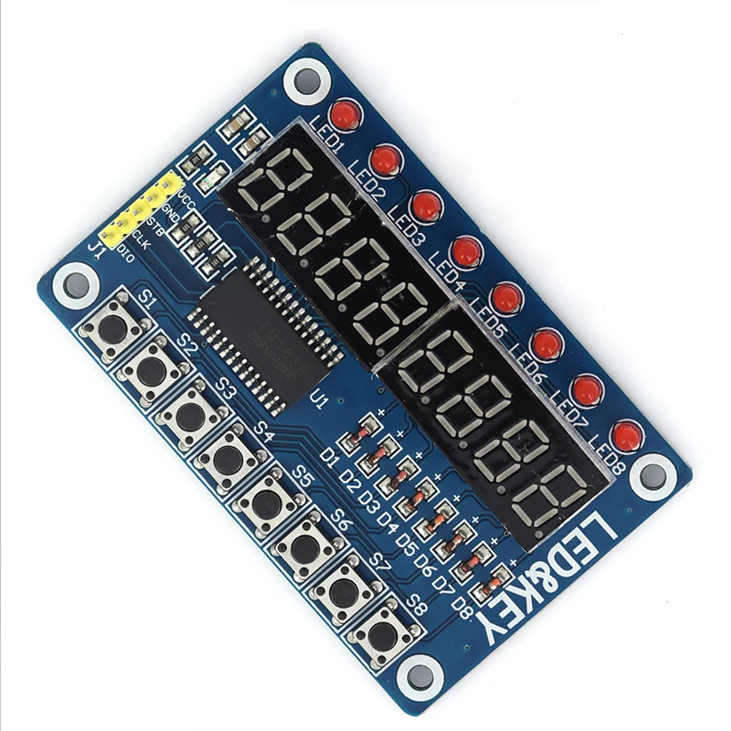 TM1637/74HC595 MAX7219/TM1638 4/8Bits Digitale Led-anzeige Modul 0,36 – Bild 5