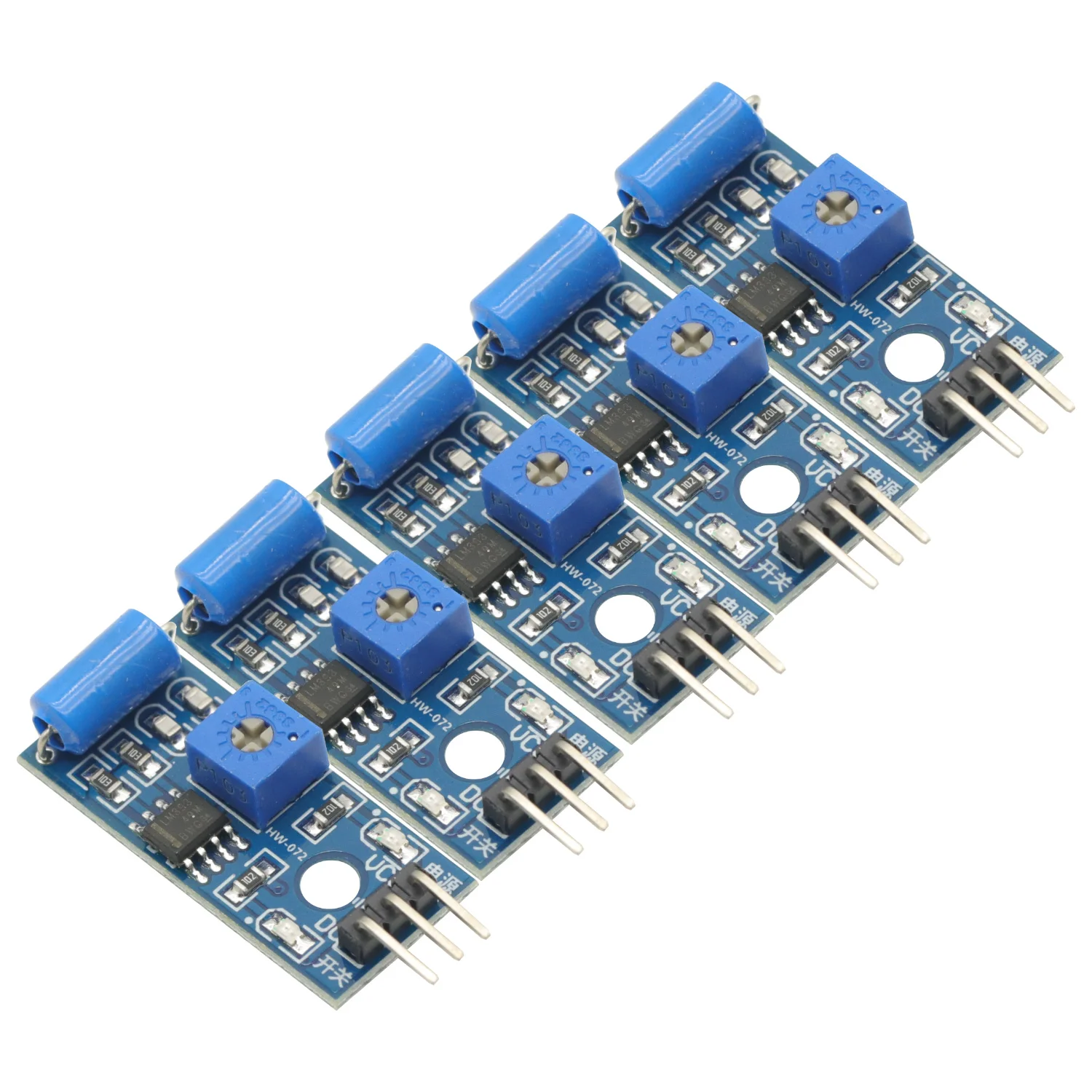 SW-420 Vibrationssensormodul SW420 Vibrationsschalter (5 Stück) – Bild 3