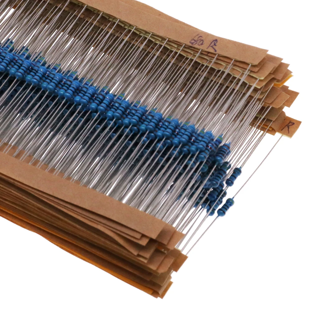 30 Arten je 10/20 stücke Kit 1/4w Widerstand 1% Metall film Widerstand – Bild 5
