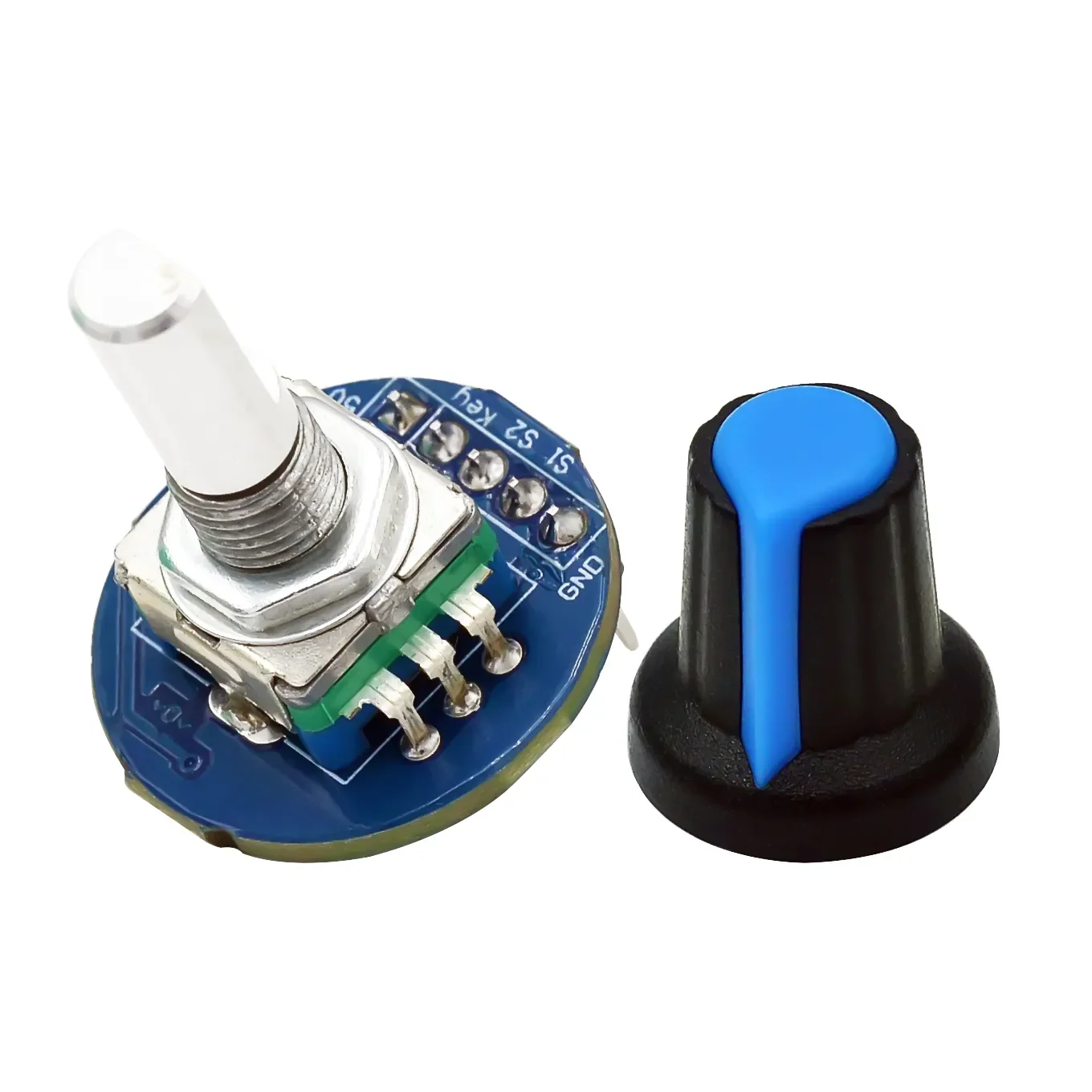Drehgeber Modul Ziegel Sensor Entwicklung Runde Audio Rotierenden – Bild 4