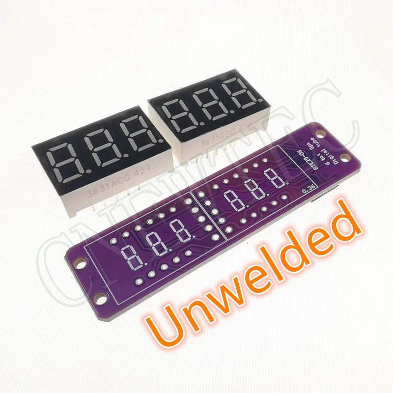 MAX7219 0,36 Zoll 6 Bits Digitales LED-Display 7-Segment-Modul 6 – Bild 2