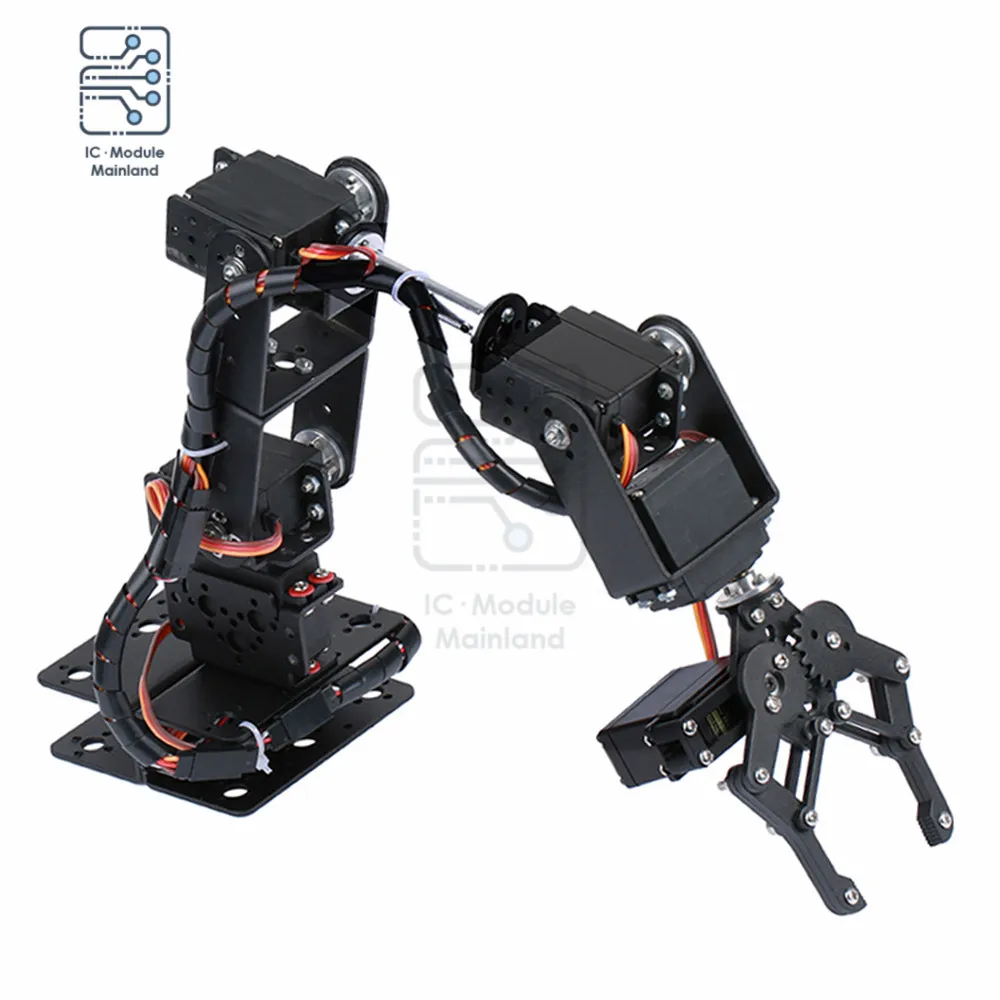 Roboterarm-Roboter-Servo-Greifer mit mehreren (6 Stück) – Bild 2
