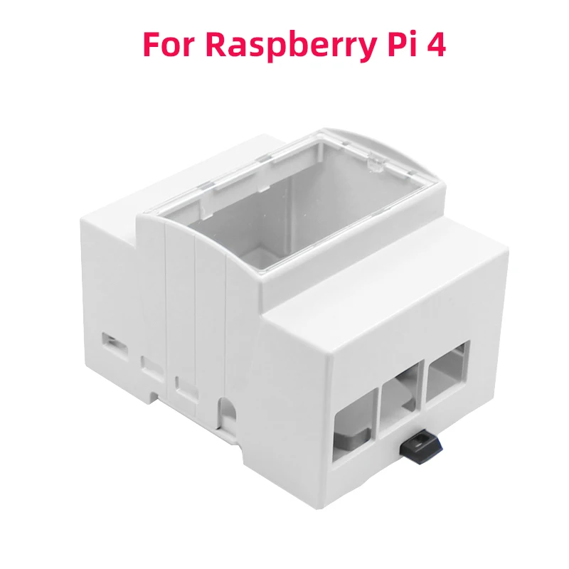 Raspberry Pi 5 4 3 ABS-Gehäuse, Elektrokasten, DIN-Schiene, modulares Gehäuse, optionaler