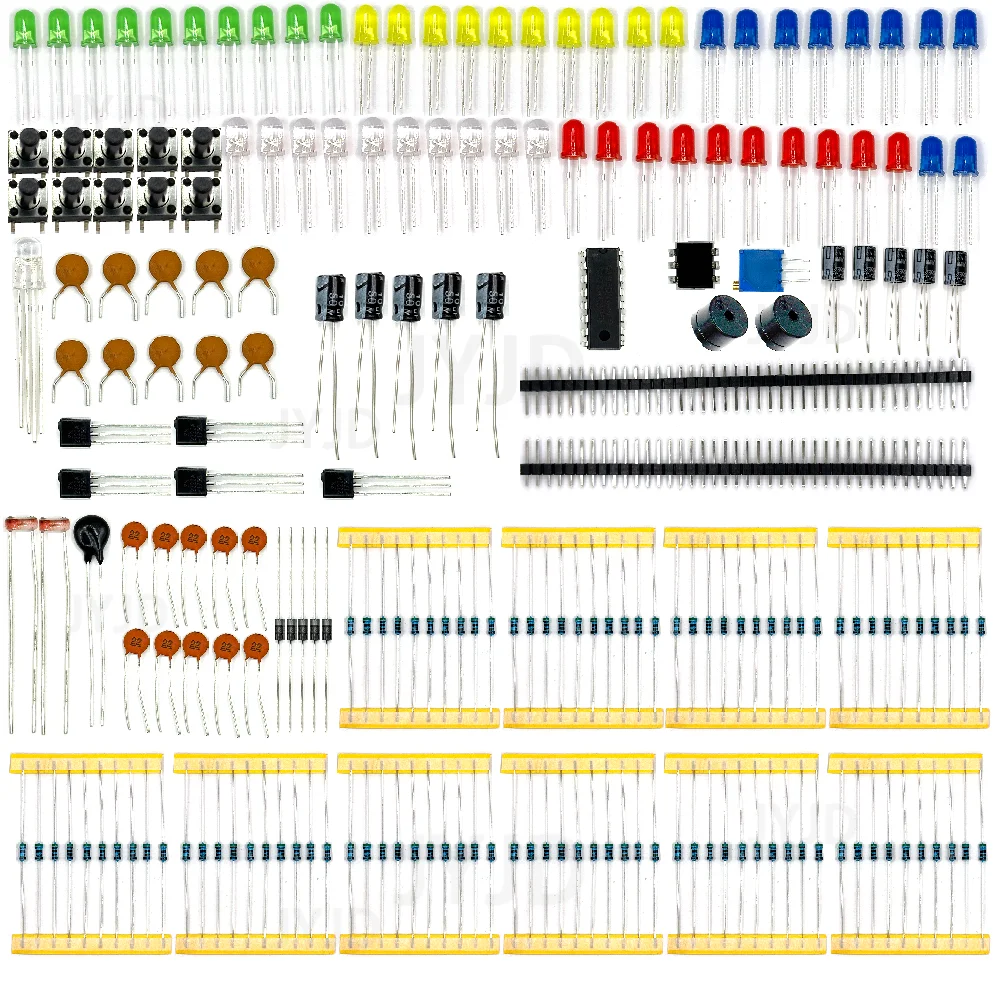 Grundlegendes Starter-Kit für neue Elektronik komponenten für Arduino Uno Mega2560 Raspberry Pi