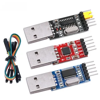 Arduino-kompatibles USB-zu-TTL-Adapter-Set - 3er-Pack PL2303HX/CP2102/CH340G 5-Pin-UART-Module