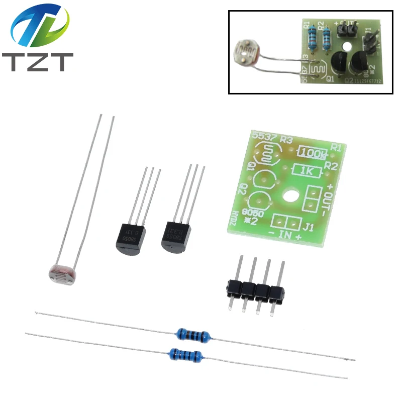 DIY Kit Licht Control Sensor Schalter Suite Lichtempfindliche Induktion Schalter Kits DIY Elektronische