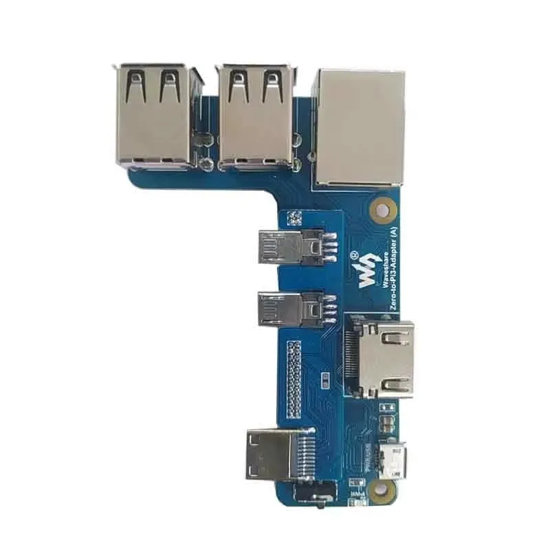 Raspberry Pi Zero 2W Banana Pi M2 Zero BPI-M2 Board mit 3B-Schnittstellenadapter Zero auf Pi3 Pi0 USB HUB RJ45