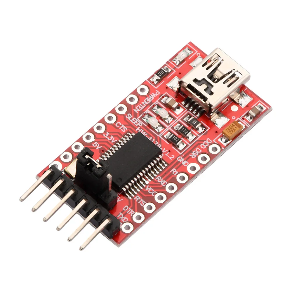 FT232RL FTDI USB 3,3 V 5,5 V zu TTL Serielles Adaptermodul für Arduino – Bild 6