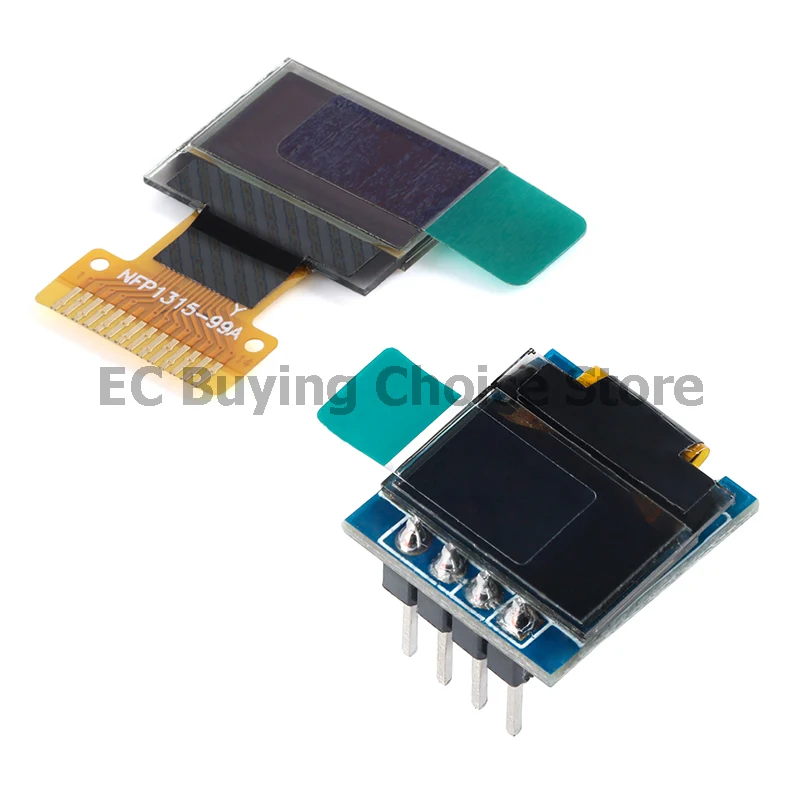 0,49" 0,49 Zoll OLED-Bildschirm LCD-Anzeigemodul IIC I2C 64x32 SSD1306 Weiß 64*32