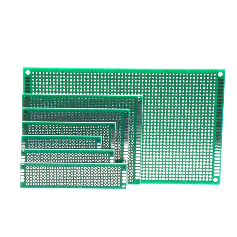 PCB Prototyp Board Doppel Seite Platinen Grün 2x8cm 4x6cm 5x7cm 6x8cm – Bild 3