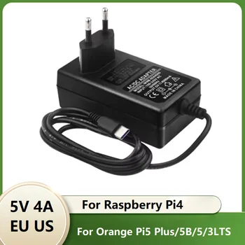5V 4A Netzteil für Orange Pi 5 Plus / 5B / 5 20W USB Typ C Netzadapter für OPI 5 Raspberry Pi 4B Jetson Nano