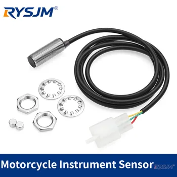 1X Tachometer-Motorrad-Sensor Universelles Ersatzkit Motorrad-Geschwindigkeitsmesser-Sensor mit 2 Magneten