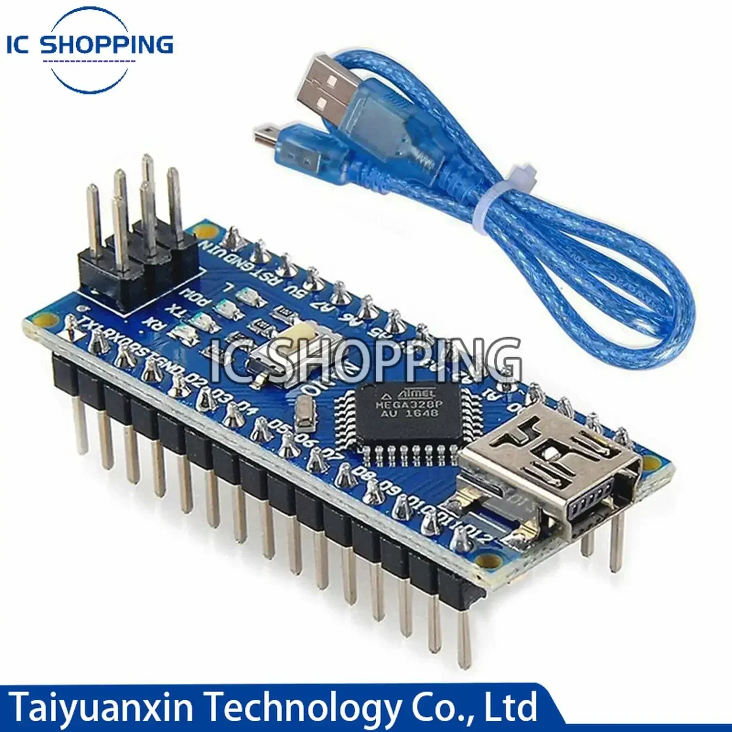 Mini Nano V3.0 ATmega328P Mikrocontroller-Board für Arduino CH340 – Bild 2
