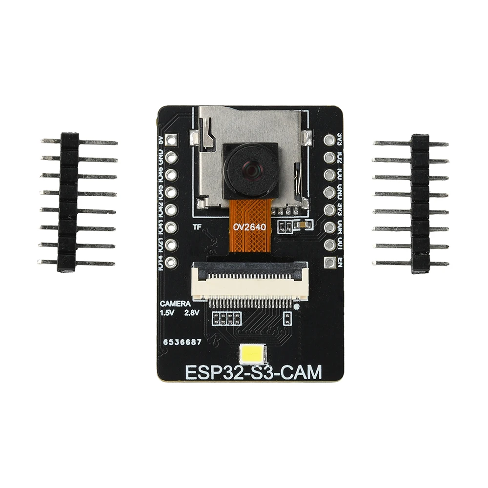 ESP32-S3-CAM WLAN- und Bluetooth-Entwicklungsboard, Visuelles Erkennungsmodul, mit OV2640/OV3660 Kamera