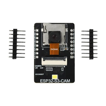 ESP32-S3-CAM WLAN- und Bluetooth-Entwicklungsboard, Visuelles Erkennungsmodul, mit OV2640/OV3660 Kamera